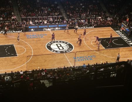 BARCLAYS NETS GAME VS SUNS