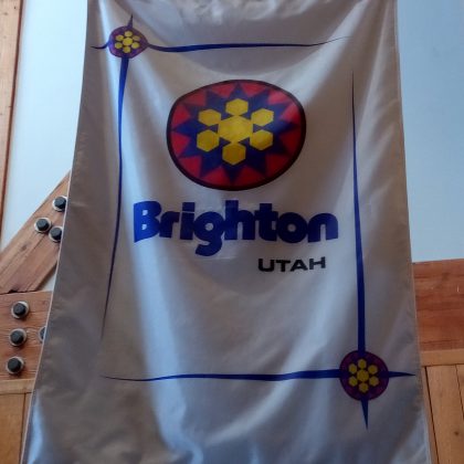 THE BRIGHTON BANNERS HANG HIGH AT HOUSE BRIGHTON. WINTER IS COMING